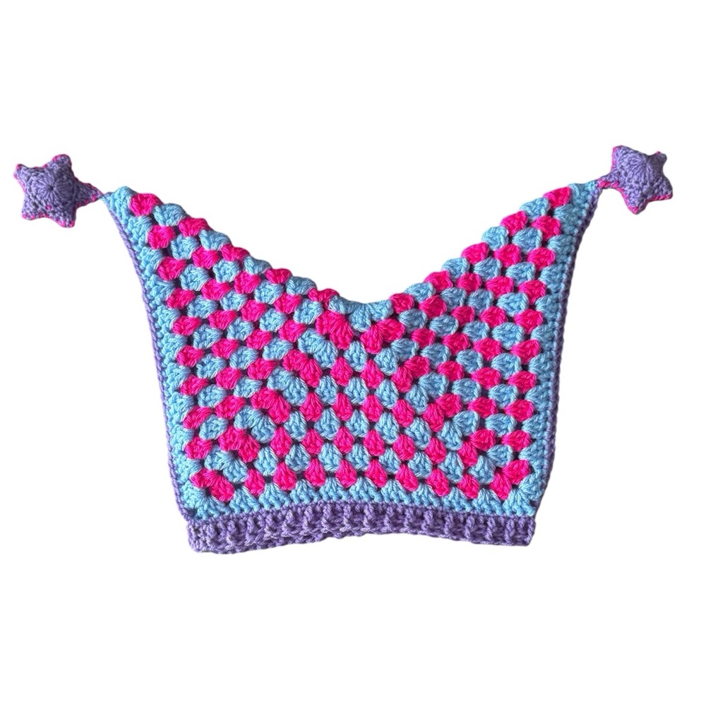 Crochet Jester Hat